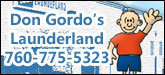Don Gordo's Launderland Sponsorship Banner